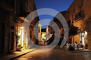 Noche calles Sicilia 