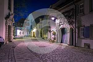 Night streets of Schweinfurt