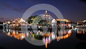 Night of Suzhou city, Jiangsu, China