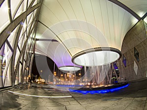 Night time at Dadong Arts Center