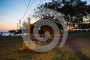 Night time view of Jaffna