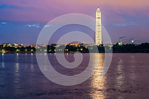 Night-time View of Washington Monument