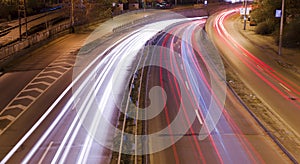 Night traffic lights