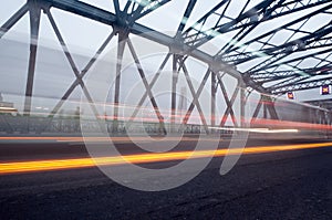 Night traffic lights