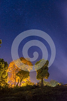 Night uttarakhand india nikon aisa