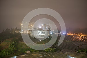 Night view at cameron highlands