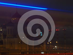 Night view of the Cathedral of Christ the Saviour