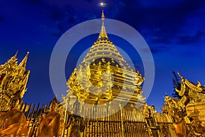 Night view Doi Suthep