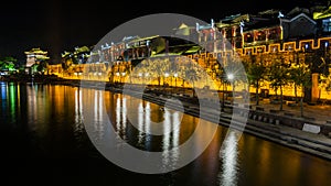 Night view of Fenghuang, China