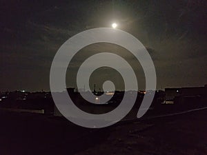 Night View full moon capture