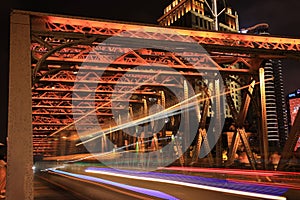 Night view of Garden Bridge of ShanghaiÃ¯Â¼Å China