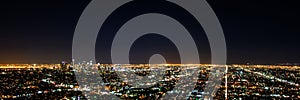 Night view of Los Angeles from Griffiths Observatory