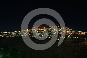 Night view of Mardin