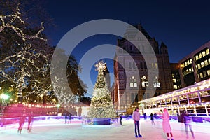 Night View of Natural History Museum