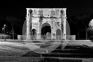 Night view, Rome Costantine