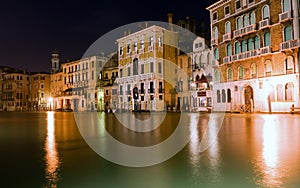 Night of view in Venice