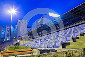 Morning view of Dinamo Bucuresti stadium