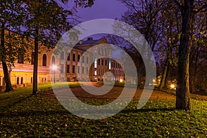 Night view of Yusupov Garden