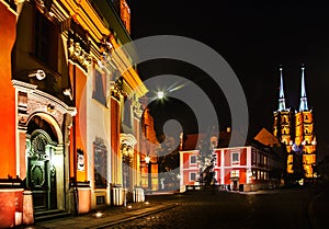 Night in Wroclaw