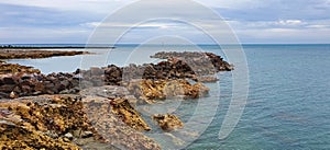 Nightcliff Beach Darwin Australia, view from beach