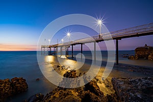 Nightcliff jetty at twilight