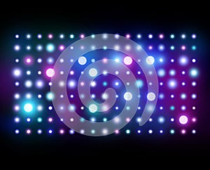 Nightclub Background. Abstract Lights