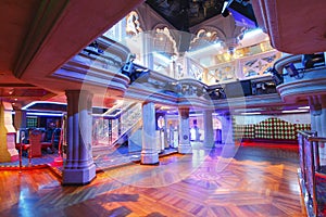 Nightclub dance floor photo