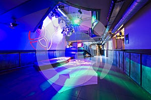 Nightclub interior