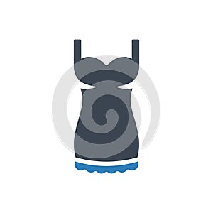 Nightie dress icon