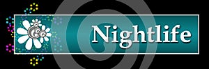 Nightlife Black Colorful Neon Horizontal