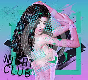 Nightlife, clubbing and dance artwork