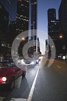 Nightlife in Downtown Vancouver