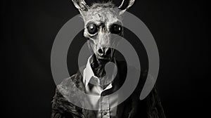 Nightmarish Kangaroo A Surreal Blend Of Man And Beast