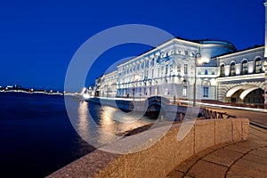 Nights in the city of St.-Petersburg