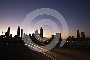 Nightscape of Atlanta