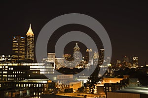 Nightscape of Atlanta