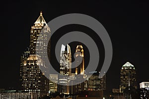 Nightscape of Atlanta photo