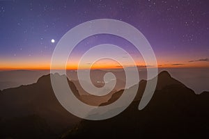 Nightscape at Doi Luang Chiang Dao