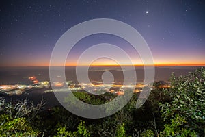 Nightscape at Doi Luang Chiang Dao