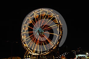 Nighttime Ferris Wheel 1