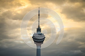 Nightview on menara tv tower in Kuala Lumpur