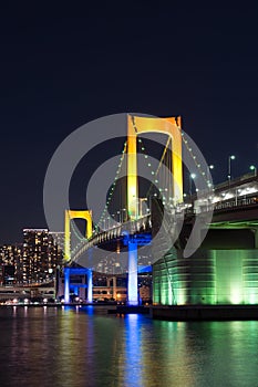 Nightview of Rainbow Bridge