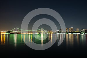 Nightview of Rainbow Bridge