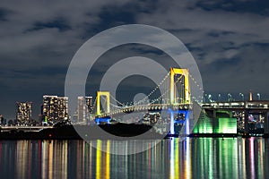 Nightview of Rainbow Bridge