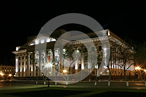 Nightview to Tyumen Governor's Building