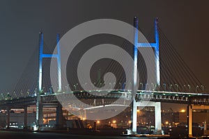 Nightview of Yokohama Bay Bridge