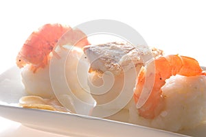 Nigiri sushi photo