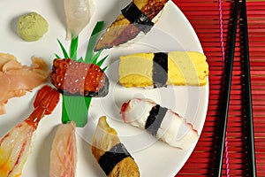 Nigiri sushi photo