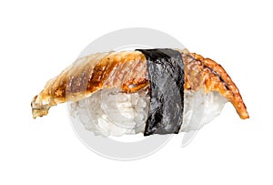 Nigiri sushi with eel