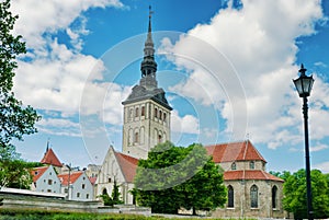 Niguliste church in tallinn